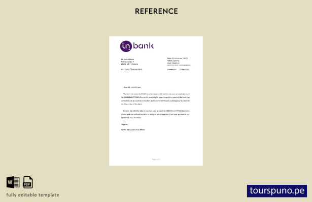 lista para imprimir plantilla de referencia de cierre de Estonia Inbank